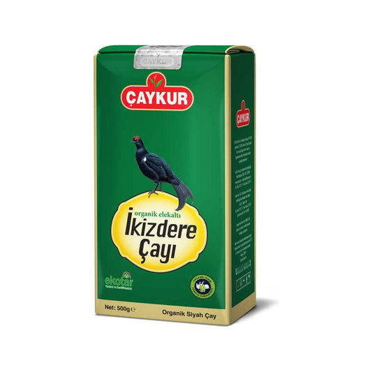 ÇAYKUR organik Elekaltı İkizdere Çayı 500 gr, tazelik ve doğal aroma ile hazırlanmış yeşil çay.