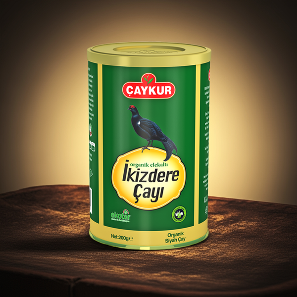 ÇAYKUR Organik Elekaltı İkizdere Çayı 200 gr, taze ve doğal yeşil çay yaprakları, sağlıklı içim için hazır.