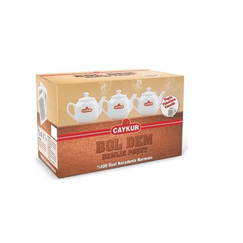 Çaykur Bol Dem Poşet Çay 750 gr, demleme ve içme için hazır, paket içinde çok sayıda poşet çay ürünü.