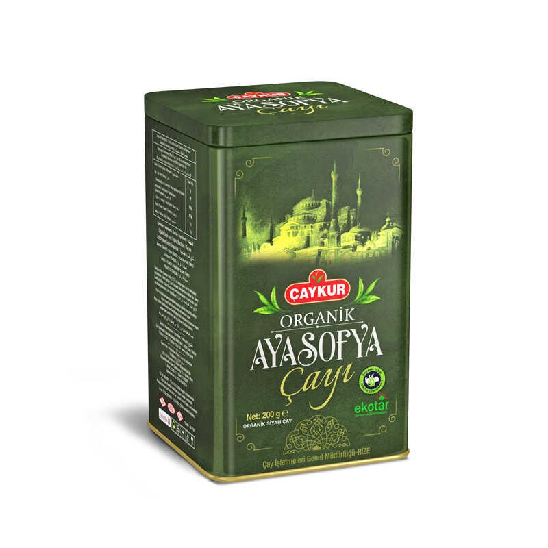 Organik Ayasofya Çayı 200 gr (Teneke Kutu)