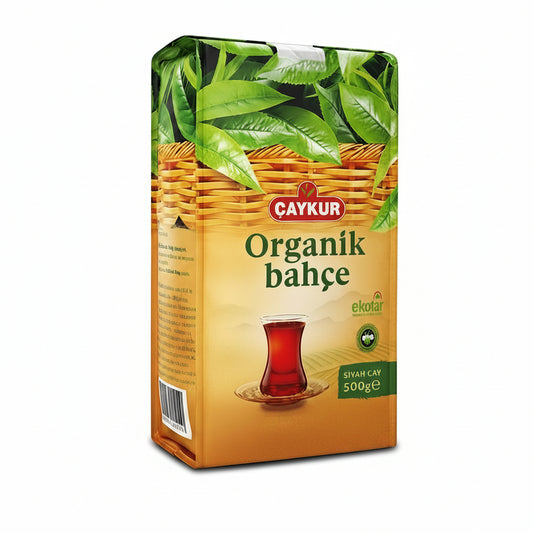 ÇAYKUR organik bahçe çayı, 500 gram, taze ve doğal bitki çayı görüntüsü.