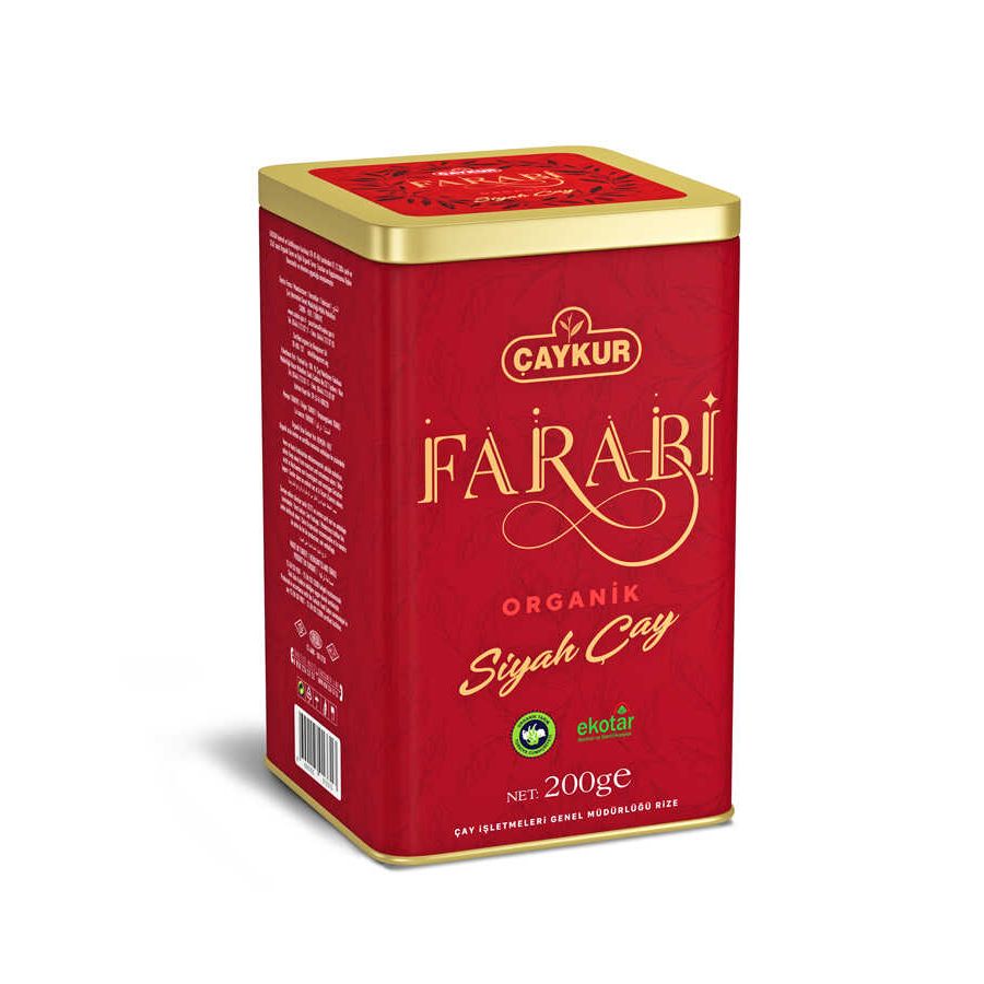Organik Farabi Çayı 200 Gr. (Teneke Kutu)